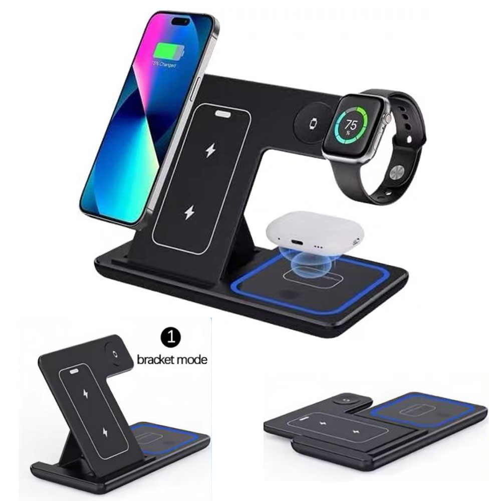 Smartwatch Watches Xiaomi - Stasiun Pengisian Daya Nirkabel Cepat 3-in-1
