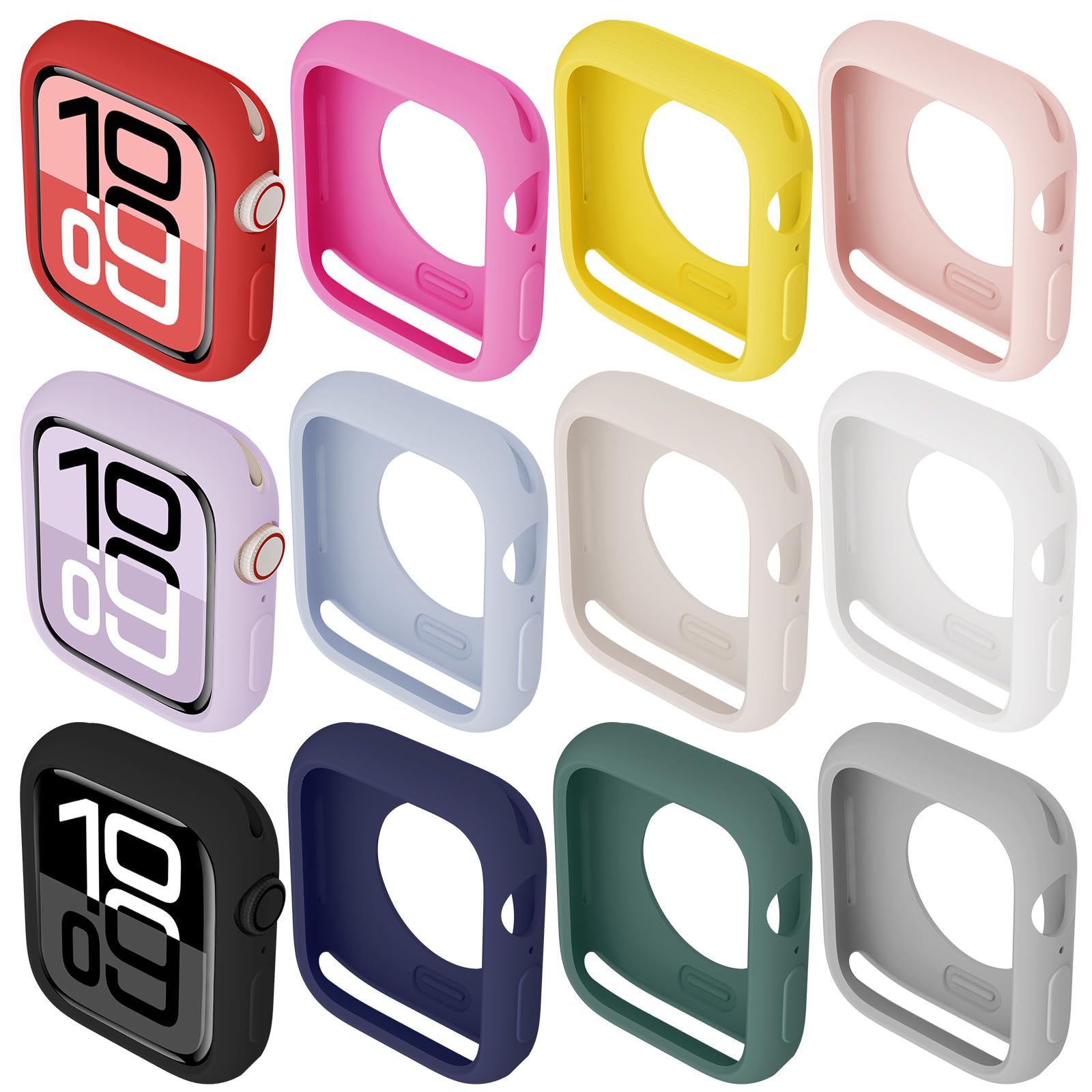 Iwatch Smartwatch Series 7 - Penutup Lembut untuk Casing Jam Tangan