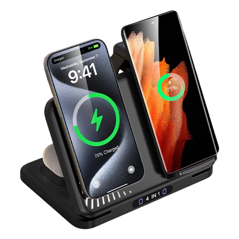 Smartwatch Watches Xiaomi - Stasiun Pengisi Daya Nirkabel Dual Phone