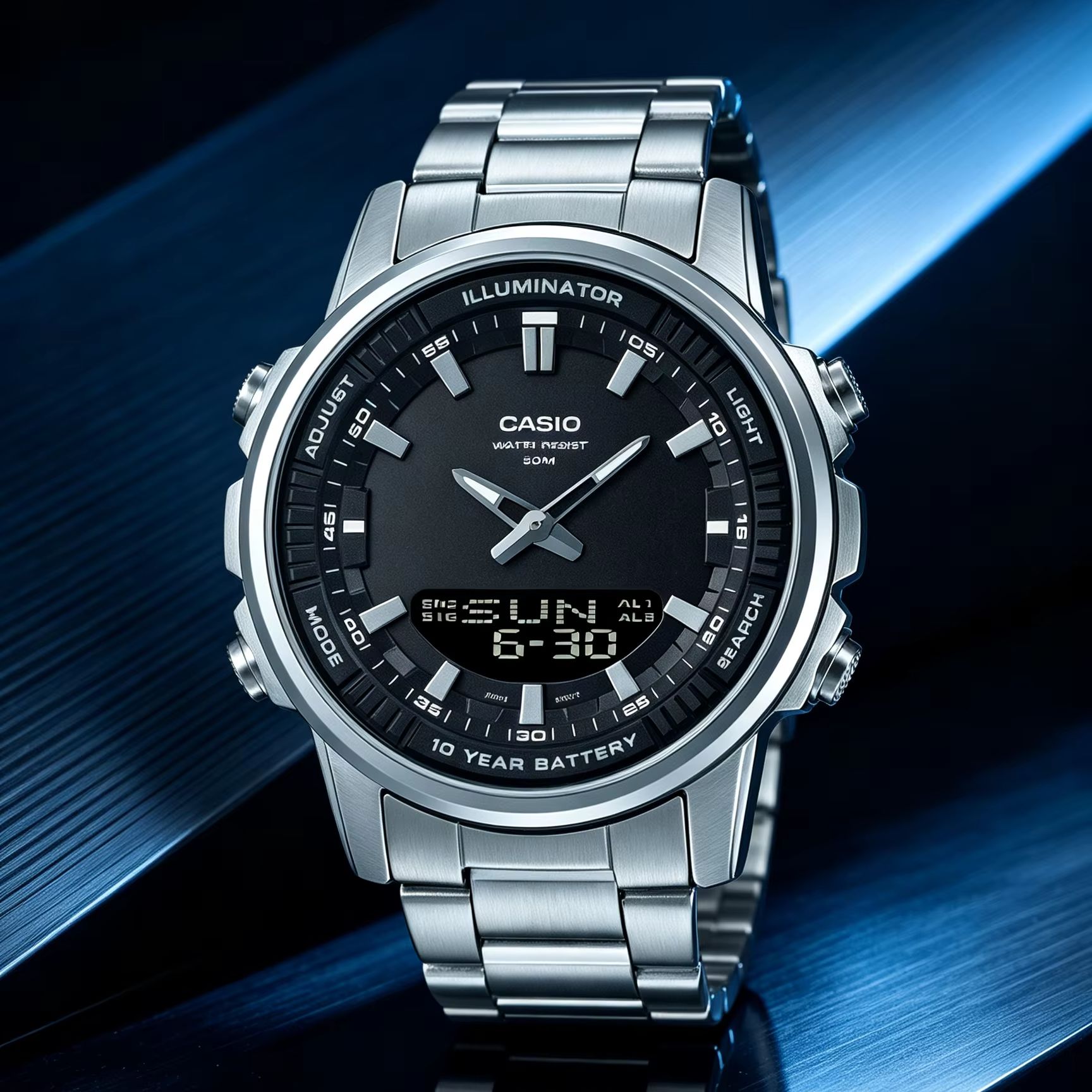 Smartwatch Casio Watches For Men - Casio AMW‑880D | Jam Tangan Pria