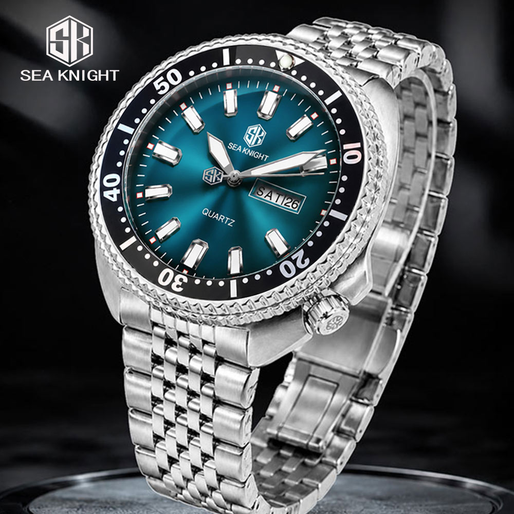 SEA KNIGHT Jam Tangan Quartz B - Smartwatch Luxury Watches For Men ulasan dan harga