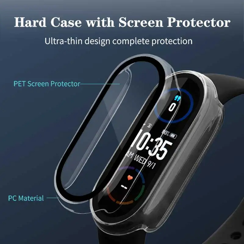 Kaca Antigores + Casing PC unt - Smartwatch Watches Xiaomi ulasan dan harga