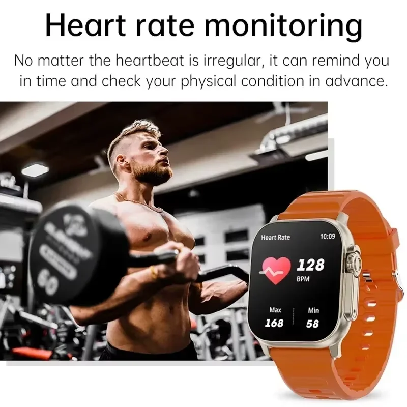 Jam Tangan Baru T10 Ultra Smar - Smartwatch Watches For Mens ulasan dan harga