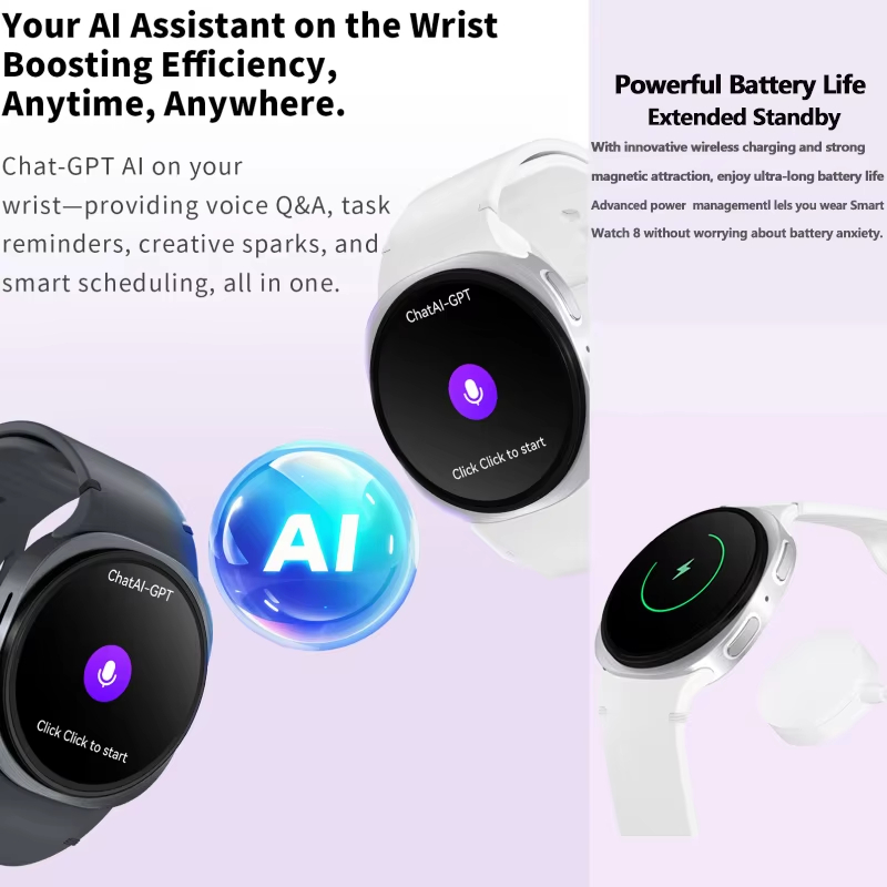 Jam Tangan Pintar Wanita 8 Max - Smartwatch Professional Watches For Men ulasan dan harga