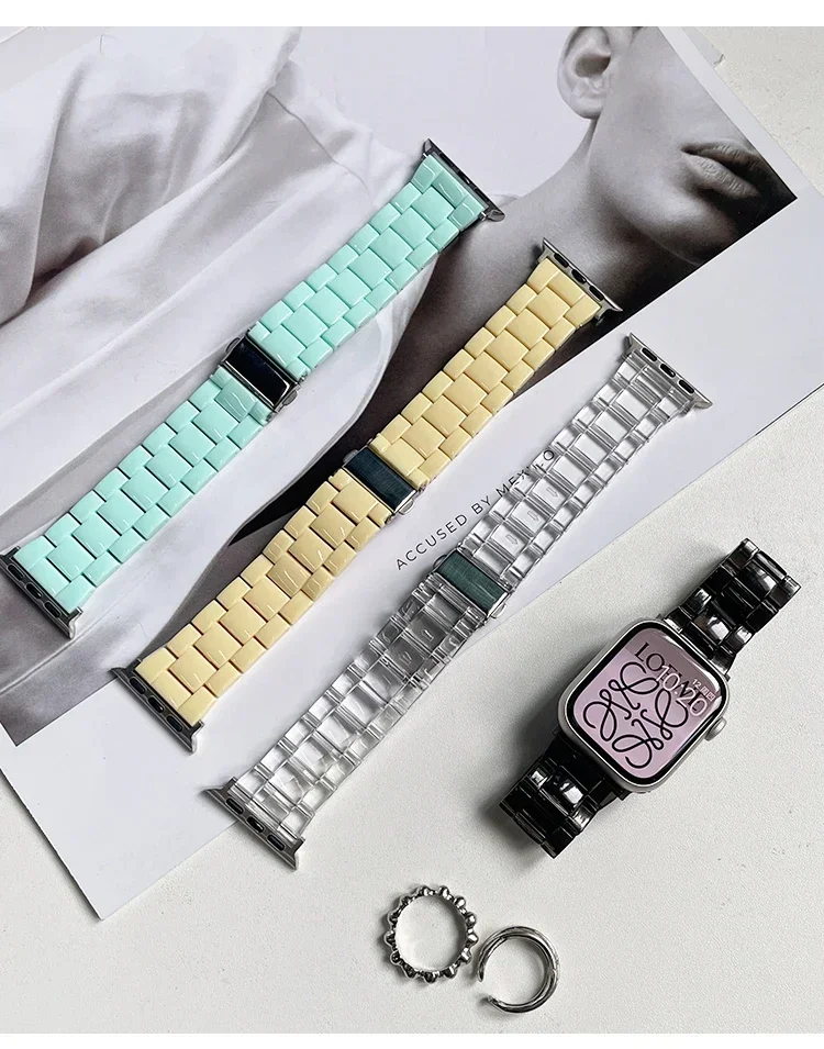 Tali jam tangan + wadah + kaca - Iwatch Smartwatch Series 7 ulasan dan harga