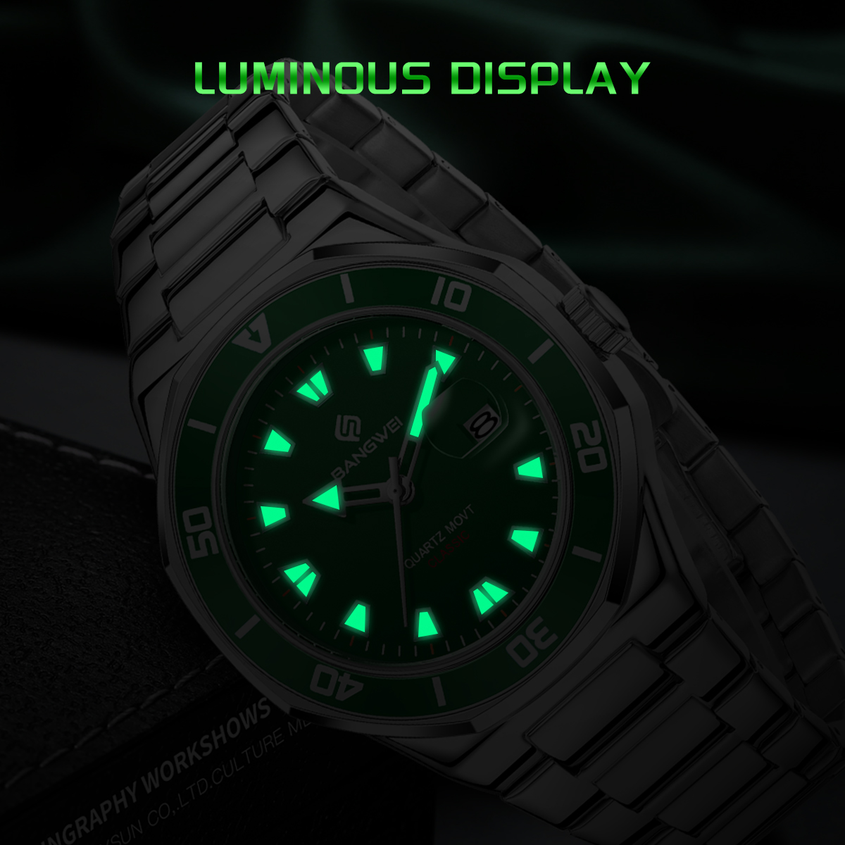 Jam Tangan Pria Bisnis BANGWEI - Smartwatch Luxury Watches For Men ulasan dan harga