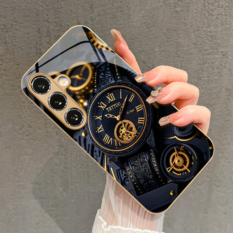 Casing Ponsel 2D Motif Jam Tan - Watch S ulasan dan harga