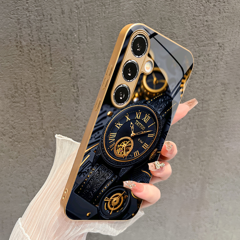 Casing Ponsel 2D Motif Jam Tan - Watch S ulasan dan harga