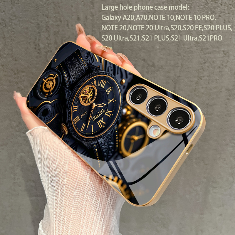 Casing Ponsel 2D Motif Jam Tan - Watch S ulasan dan harga