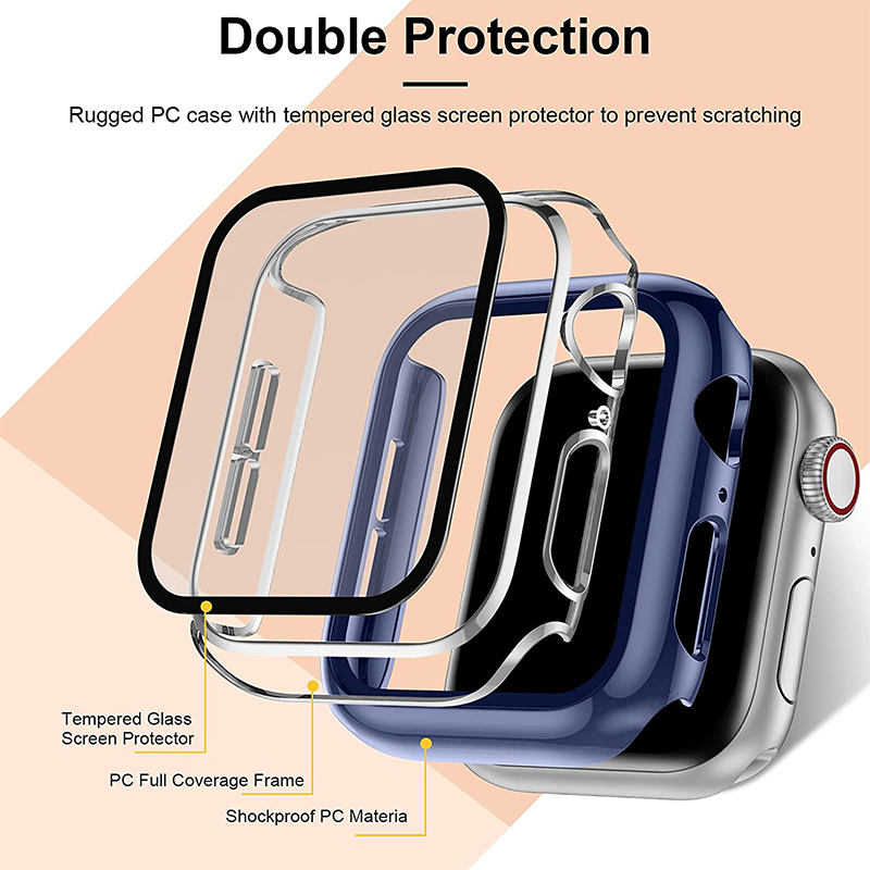 Sarung pelindung layar bumper  - Iwatch Smartwatch Series 7 ulasan dan harga