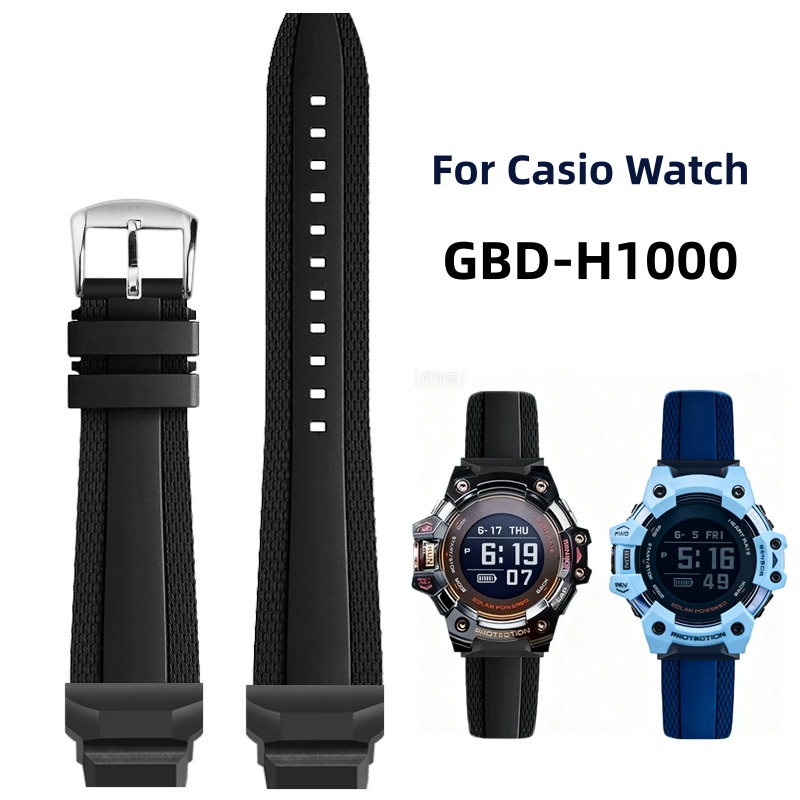 Tali Karet FKM untuk Jam Tanga - Smartwatch Casio Watches For Men ulasan dan harga