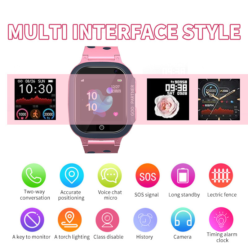 Jam Tangan Pintar Anak Jam Tan - Smartwatch Watches For Children ulasan dan harga
