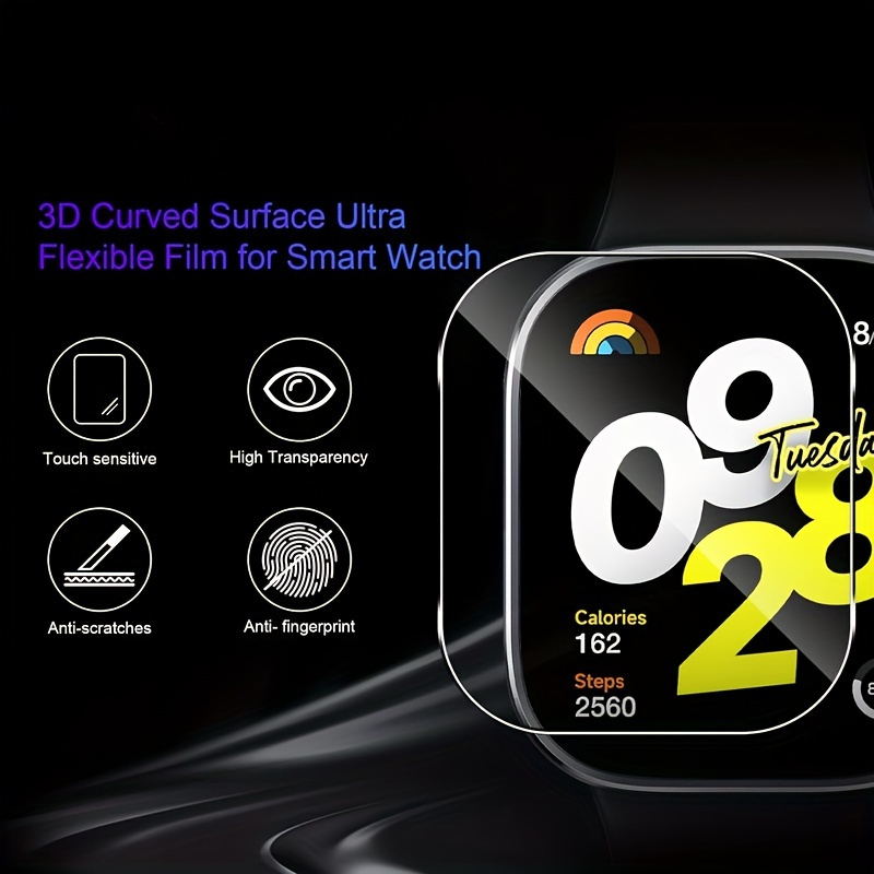 3-5 Buah Kaca Tempered Premium - Smartwatch Watches Xiaomi ulasan dan harga
