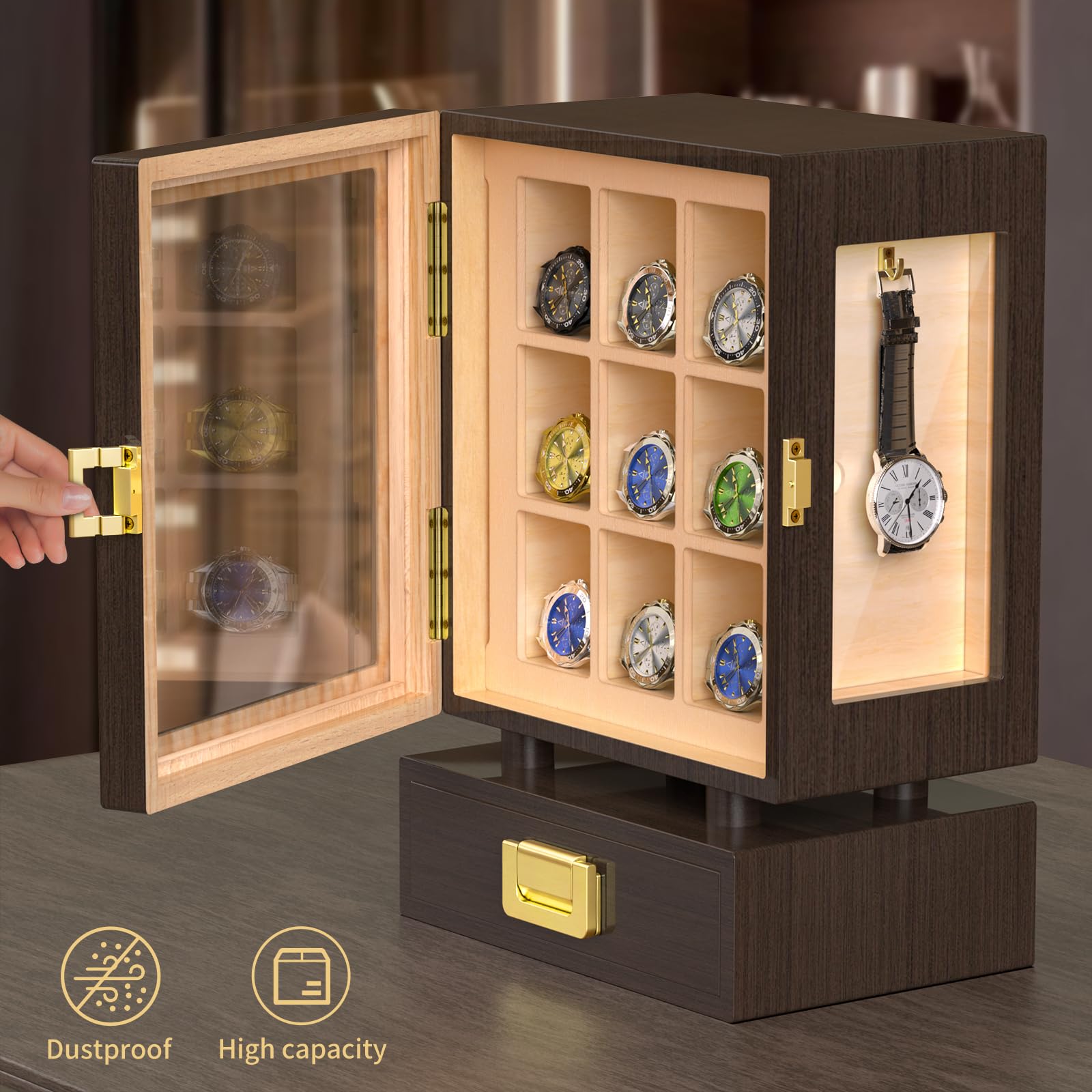 Kotak Penyimpanan Jam Tangan K - Watch S ulasan dan harga