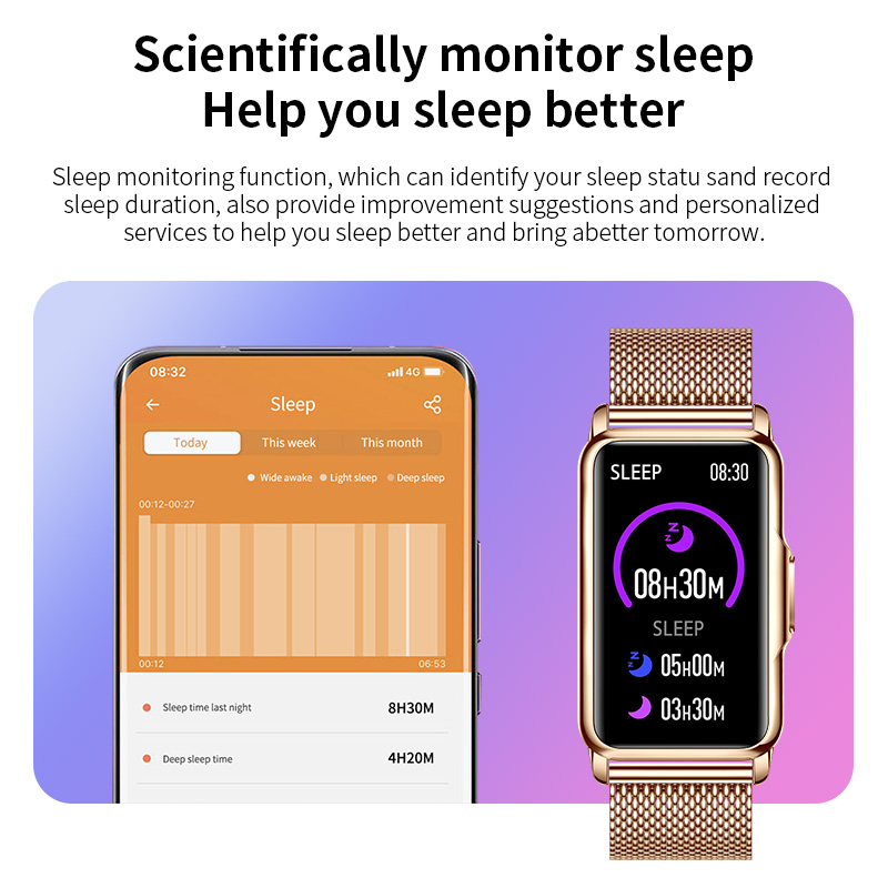 LIGE jam tangan pintar monitor - Smartwatch Watches For Women Branded ulasan dan harga