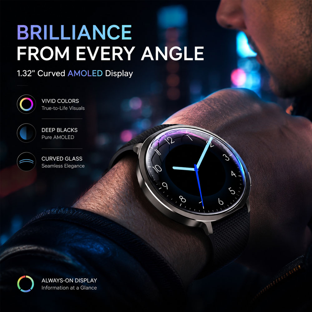 Jam Tangan Pintar Premium AMOL - Smartwatch Health Watches For Women ulasan dan harga