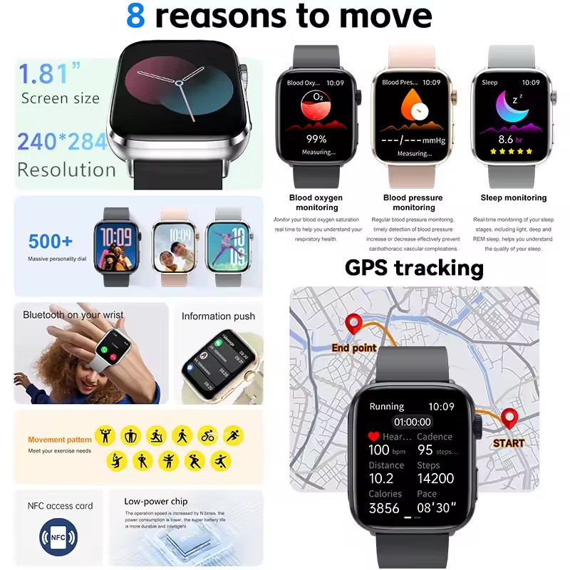 Jam Tangan Pintar Menjawab Pan - Smartwatch Watches For Women Branded ulasan dan harga