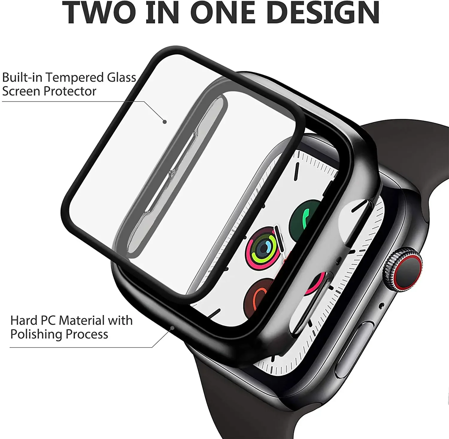 Sarung pelindung layar bumper  - Iwatch Smartwatch Series 7 ulasan dan harga