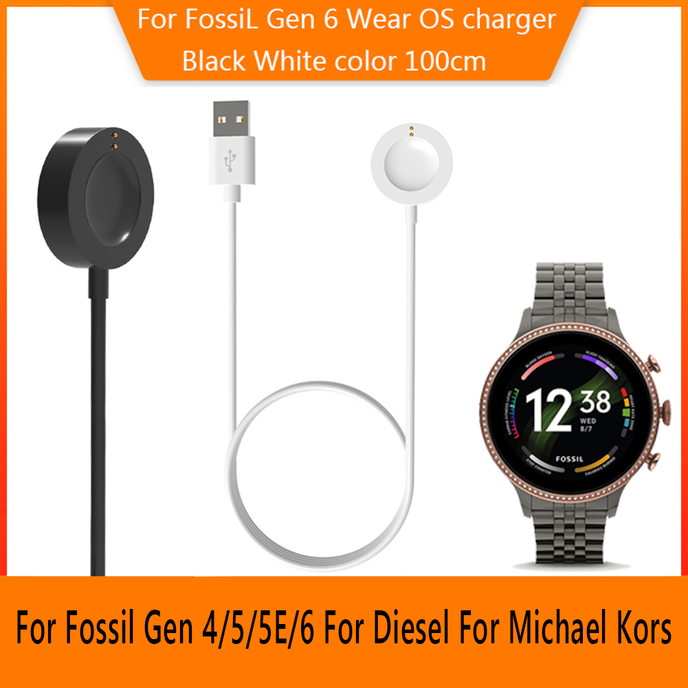 Kabel Pengisi Daya Magnetik un - Fossil Watches Smartwatch Charger ulasan dan harga