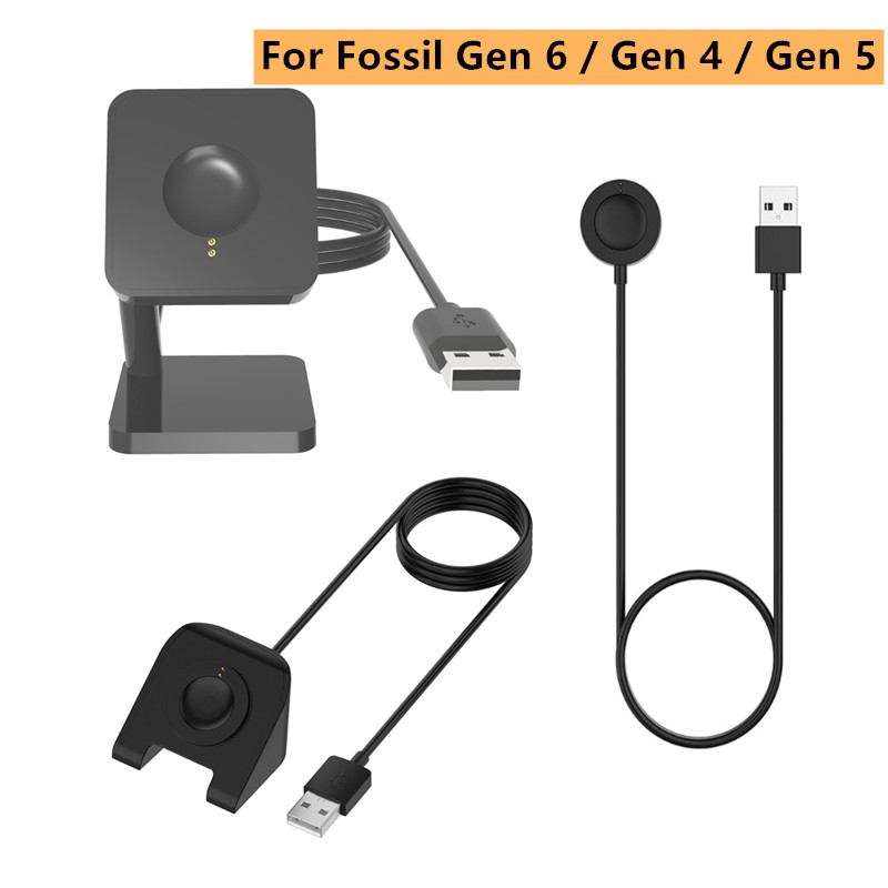 1M Dock Pengisi Daya Isi Daya  - Fossil Watches Smartwatch Charger ulasan dan harga
