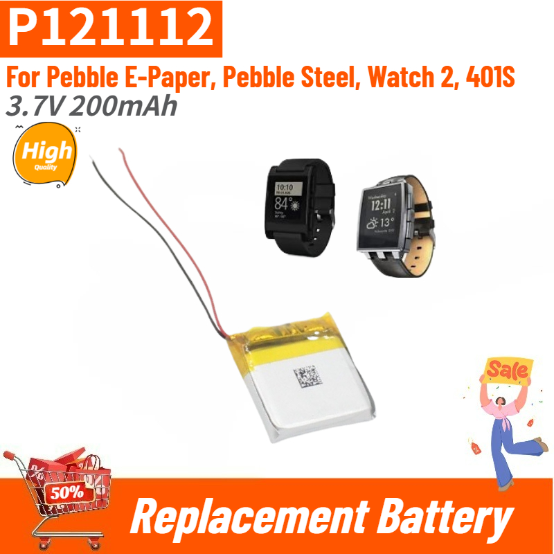 P121112 Baterai Jam Tangan Pin - Smartwatch Pebble Watches ulasan dan harga