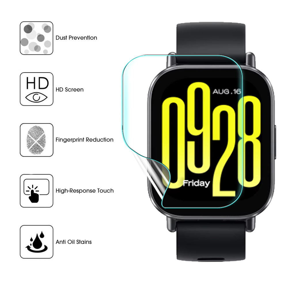 Film Hidrogel untuk Xiaomi Red - Smartwatch Watches Xiaomi ulasan dan harga
