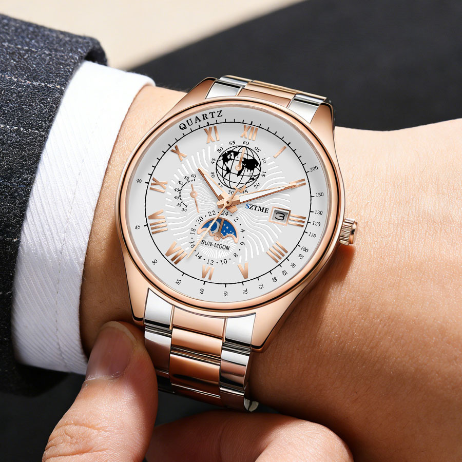 Jam Tangan Pria Mewah Bisnis T - Smartwatch Luxury Watches For Men ulasan dan harga
