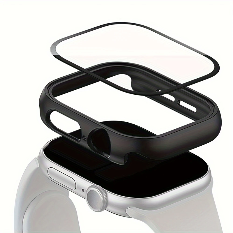Kaca + Casing untuk Jam Tangan - Iwatch Smartwatch Series 7 ulasan dan harga