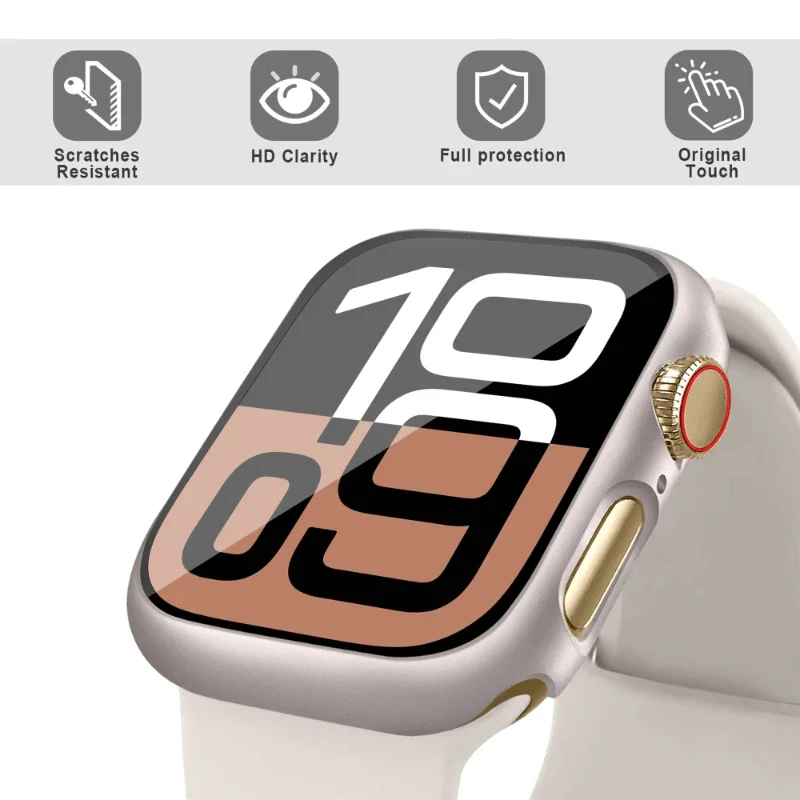 Kaca + Casing untuk Jam Tangan - Iwatch Smartwatch Series 7 ulasan dan harga