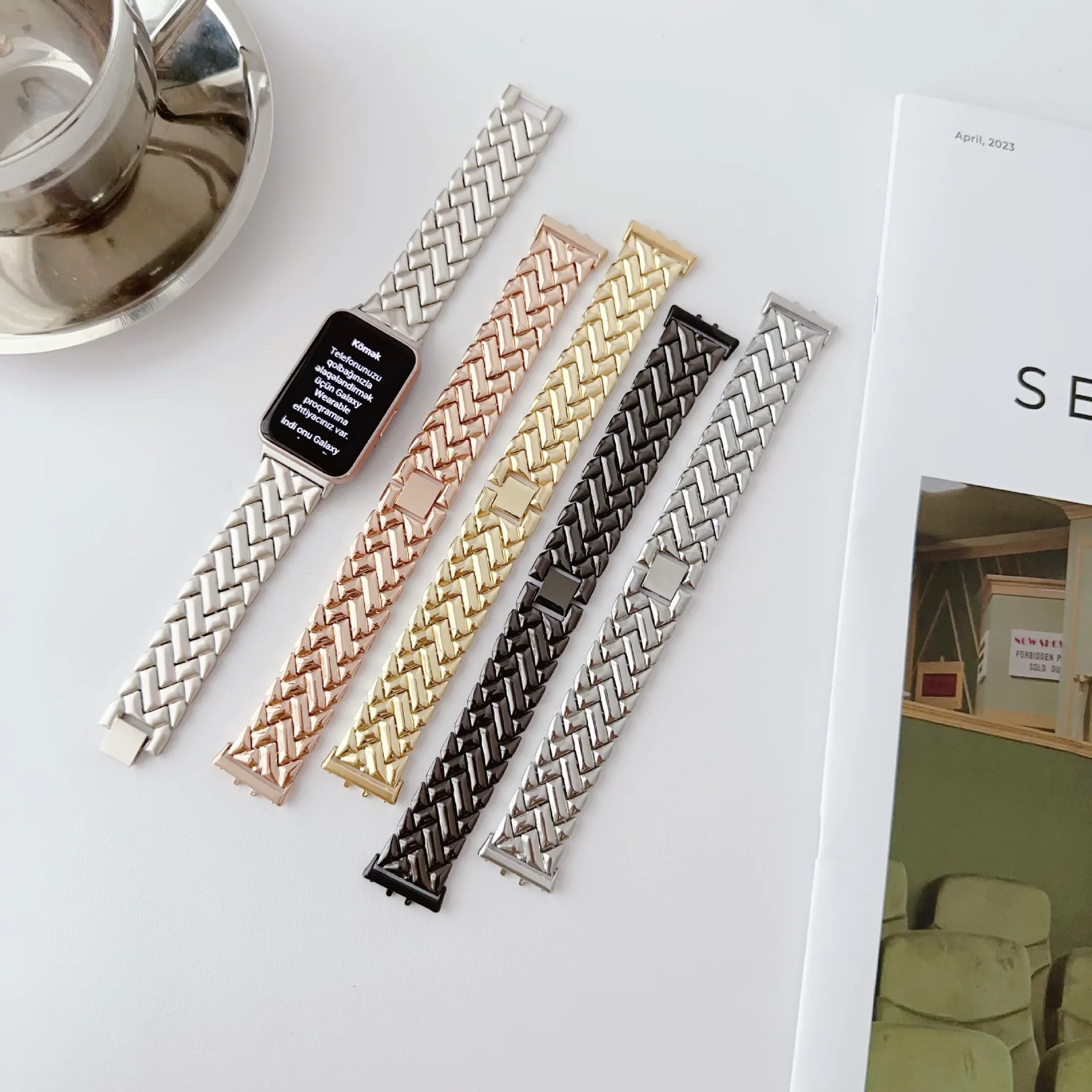 Tali Logam Gelang Baru untuk S - Smartwatch Watches For Mens ulasan dan harga