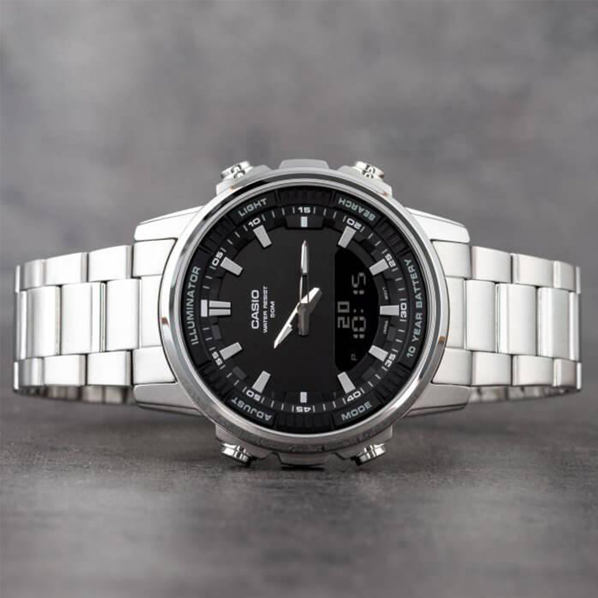 Casio AMW‑880D |   Jam Tangan  - Smartwatch Casio Watches For Men ulasan dan harga