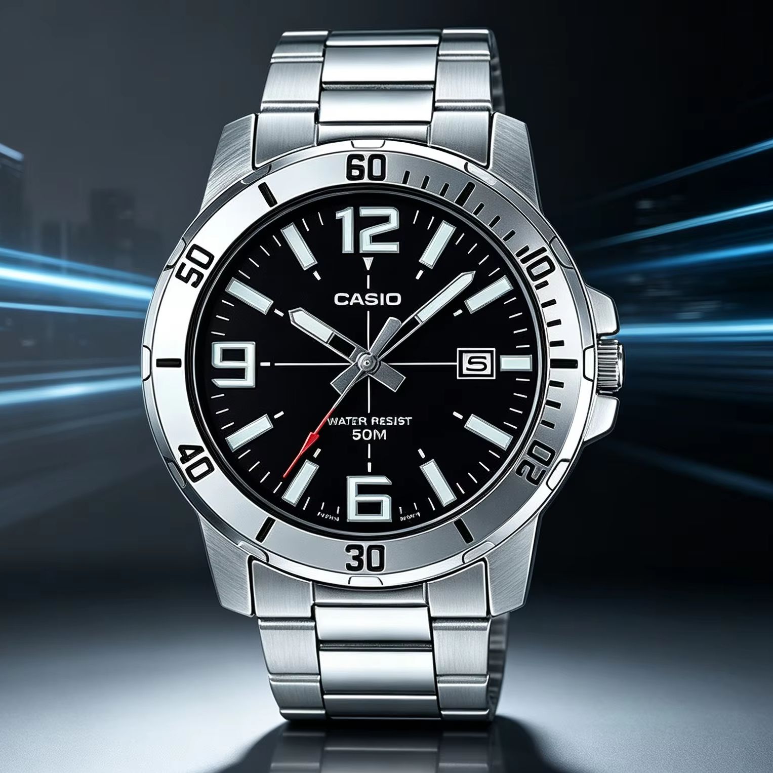 Jam Tangan Analog Pria Klasik  - Smartwatch Casio Watches For Men ulasan dan harga
